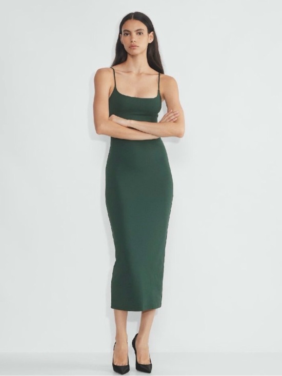 Aritzia Dresses & Skirts - Aritzia original contour summon maxi cami dress / green size: medium